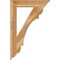 Ekena Millwork Olympic Traditional Rough Sawn Bracket, Western Red Cedar, 4"W x 24"D x 36"H BKT04X24X36OLY01RWR - alternate 2